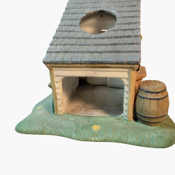 Partylite Garden Shed Tealight Candle Holder Luminary Figurine - Picture 10 of 14